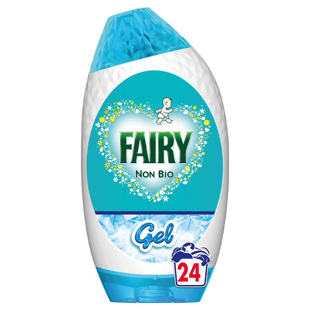 Fairy Original Non Bio Washing Liquid Gel 24 Washes 840ml Image 1