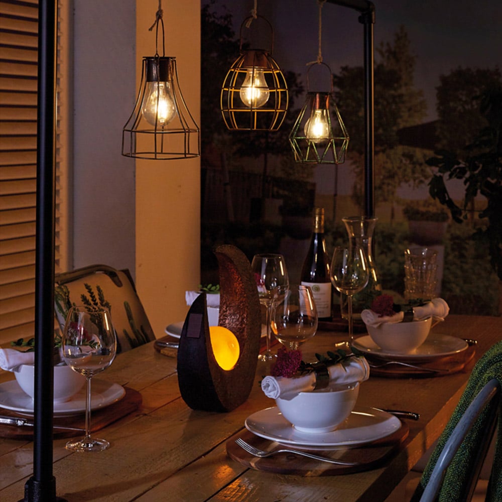 Luxform Sunrise Solar Powered Garden Ornament Image 4