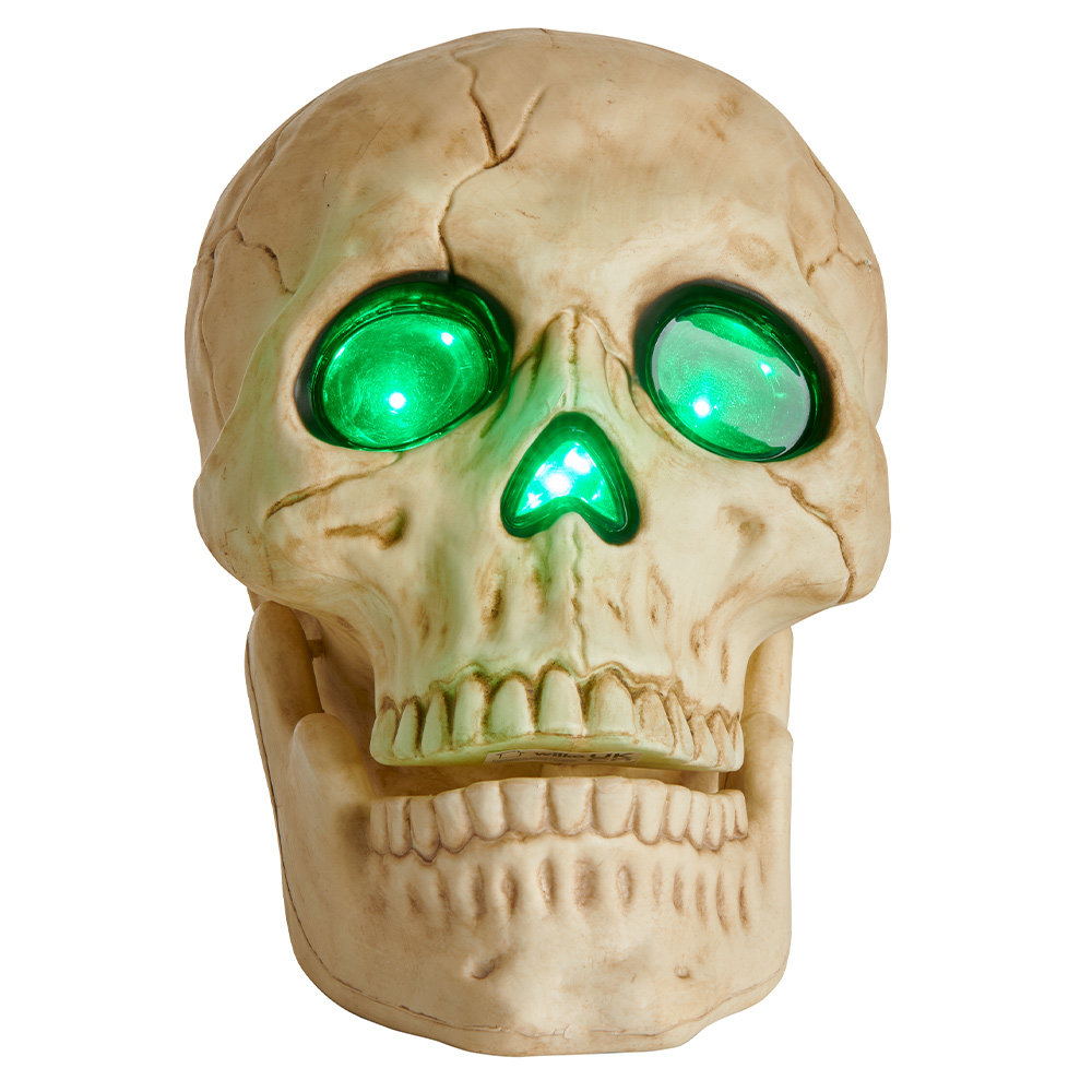 Wilko Halloween Light Up Skull Image 4