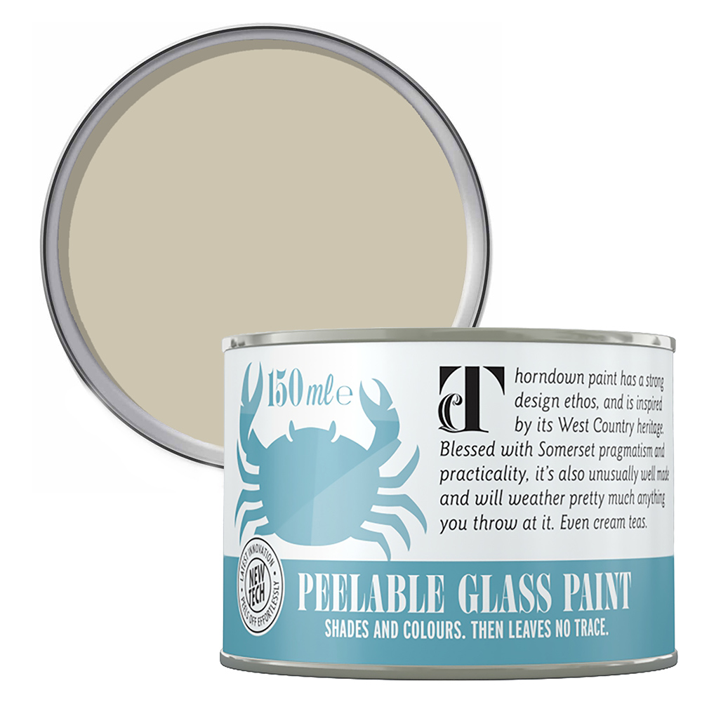 Thorndown Dulcote Stone Peelable Glass Paint 150ml Image 1