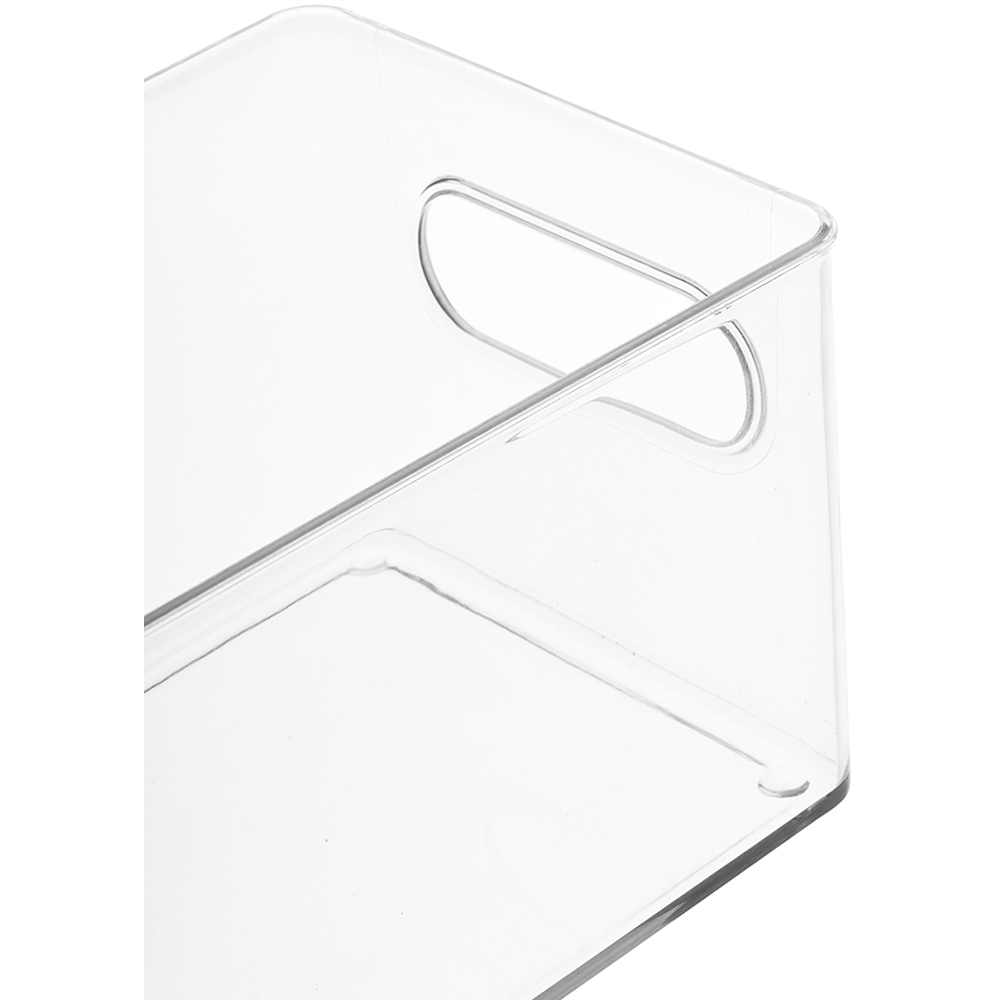 Living and Home Crystal Clear Transparent Desktop Storage Organiser Image 5