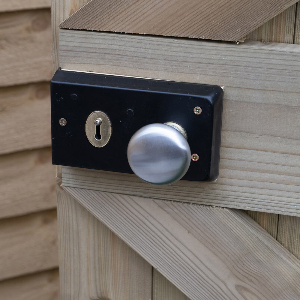 Forest Garden Timberdale 10 x 8ft Pressure Treated Apex Wooden Shed Image 4