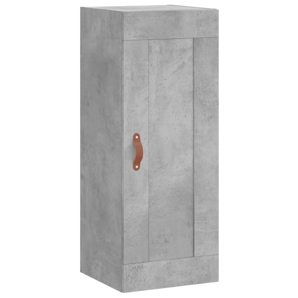 vidaXL 2 Door Concrete Grey Highboard Image 8