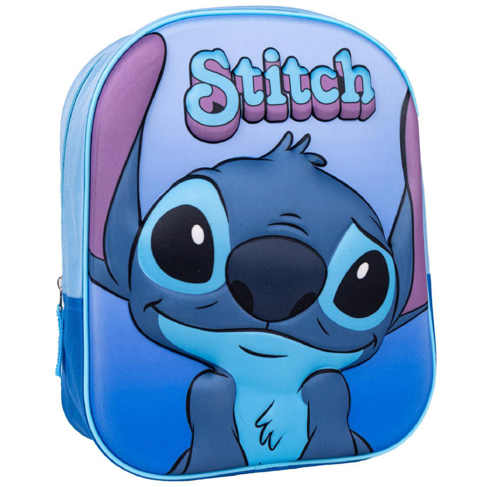 Stitch Back To School Children 3D Backpack and Pencil Case Set Image 2