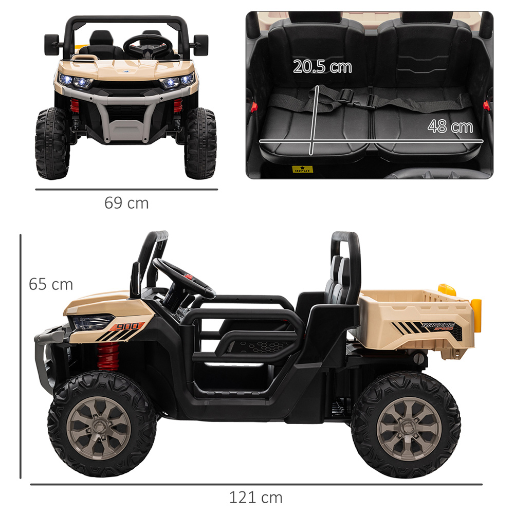 Tommy Toys Kids Electric Off-Road Ride On Toy Truck Image 5