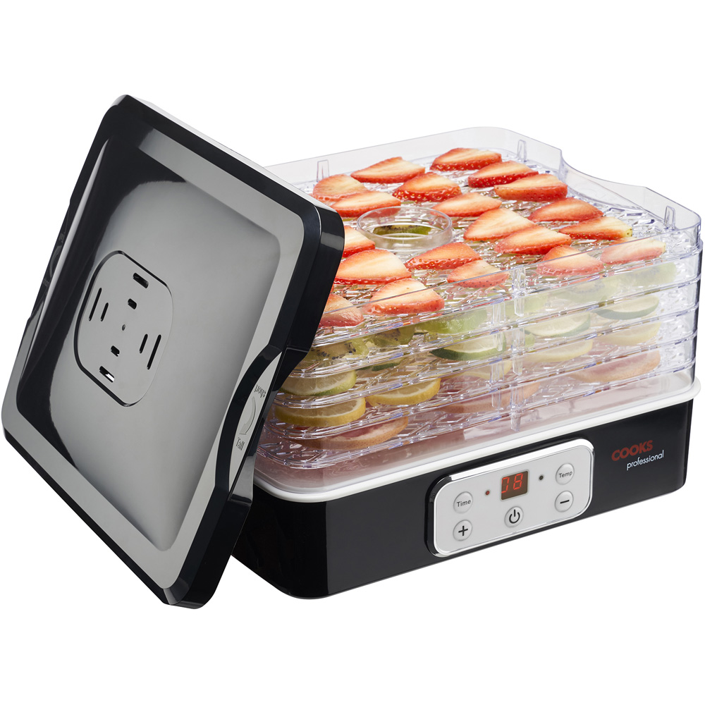 Cooks Professionals G0199 5 Tier Black Food Dehydrator Wilko