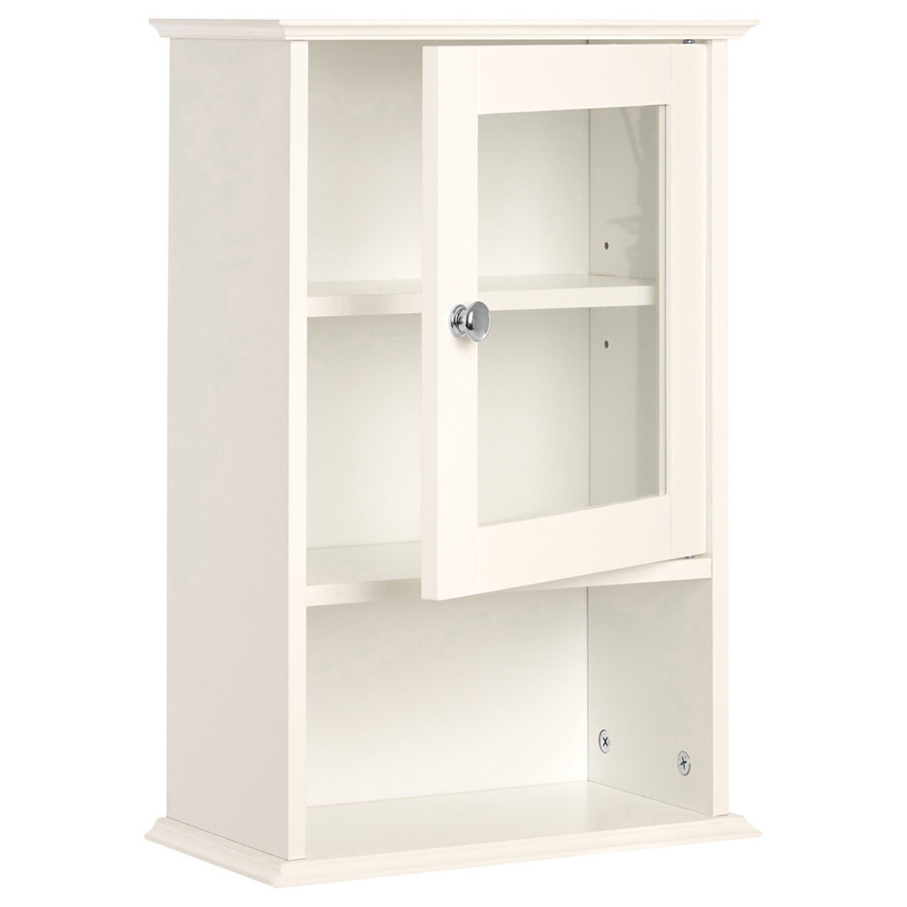 Premier Housewares Portland Mirror Bathroom Cabinet Image 5