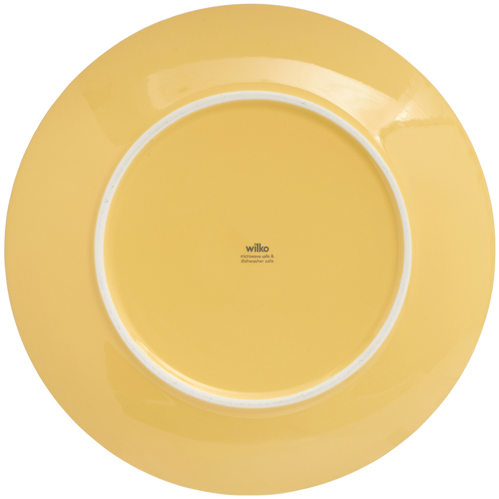 wilko Mezze Yellow Dinner Plate Wilko