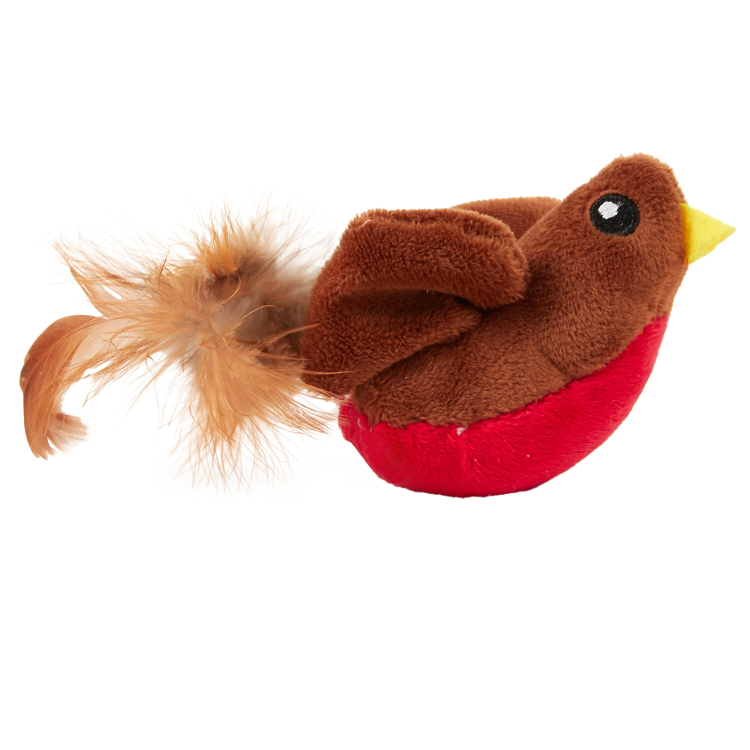 Vibrating Robin Toy - Brown Image 1