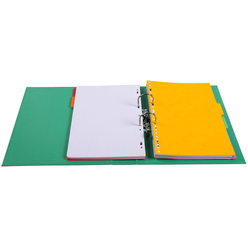 Exacompta PremTouch A4 Green PVC Level Arch File 10 Pack Image 3