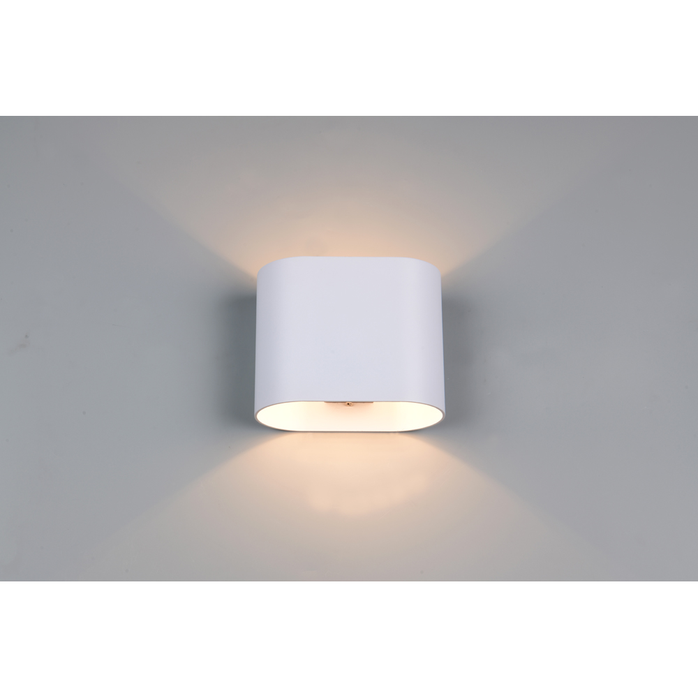 TRIO Alani Matt White Up and Down Wall Light Image 4