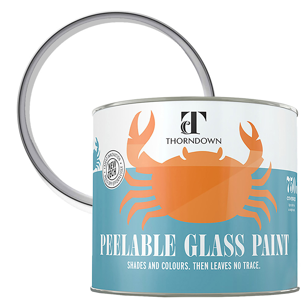 Thorndown Clear Peelable Glass Paint 750ml Image 1