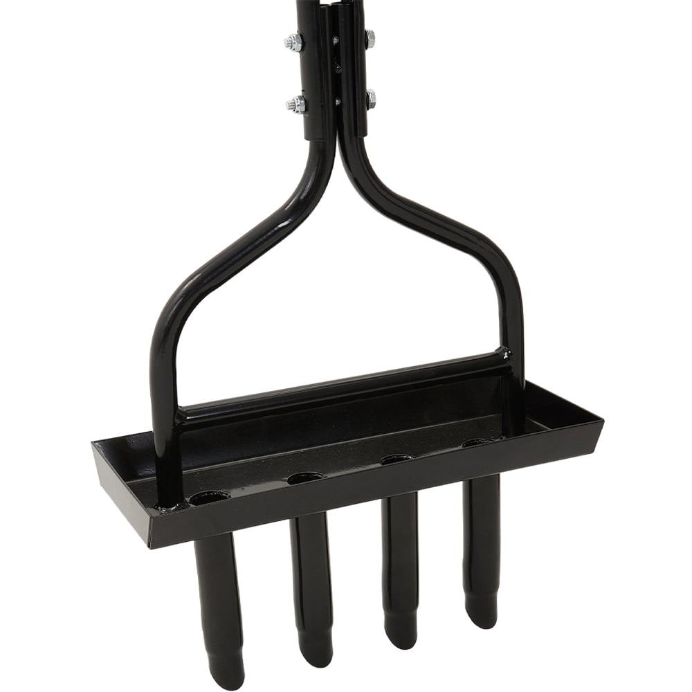 Living and Home Rust Resistant Lawn Aerator with Soil Core Storage Tray Image 5