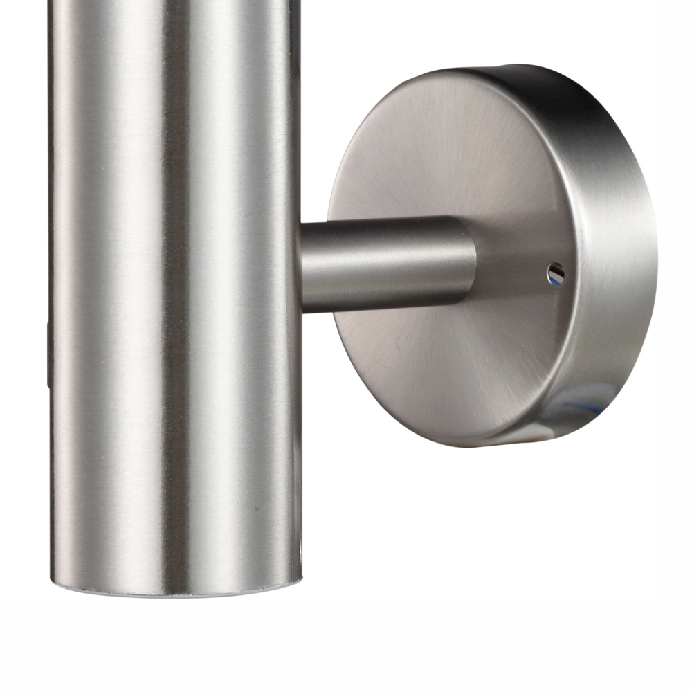 Luxform 230v Stainless Steel Trier Wall Light Image 3