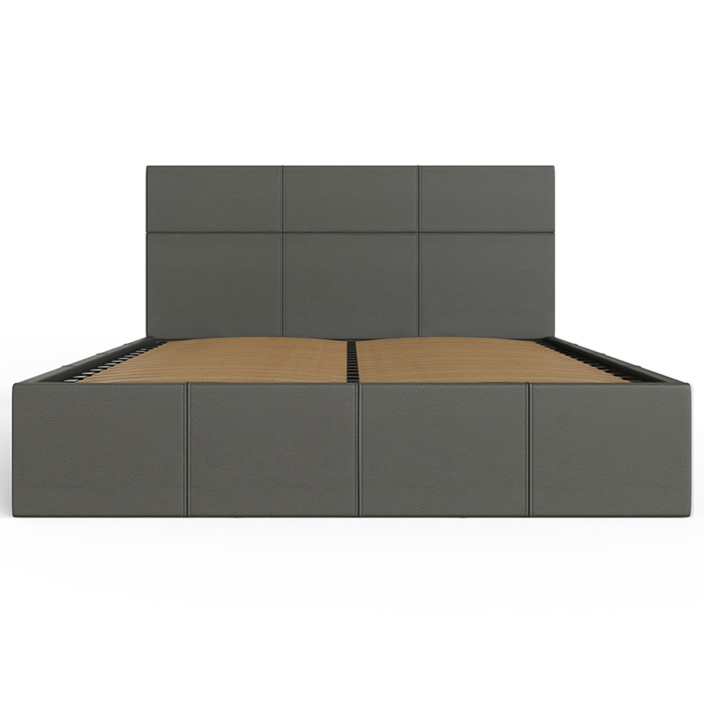 GFW King Grey Side Lift Ottoman Bed Image 5