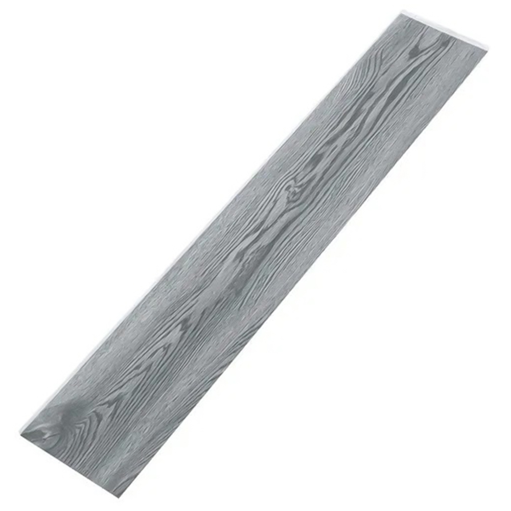 Living and Home Grey Rustic PVC Floor Tile 21 Pack Image 3