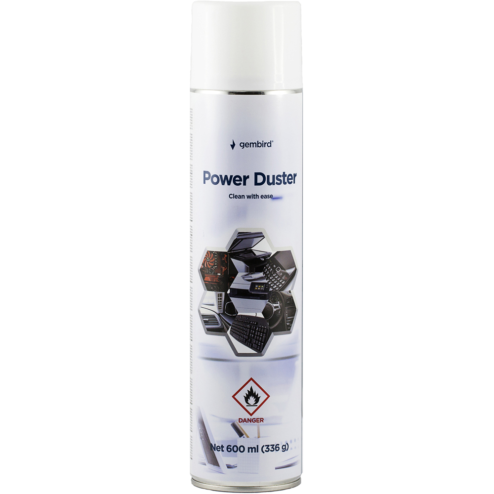 Gembird Compressed Power Air Duster 600ml Image 1