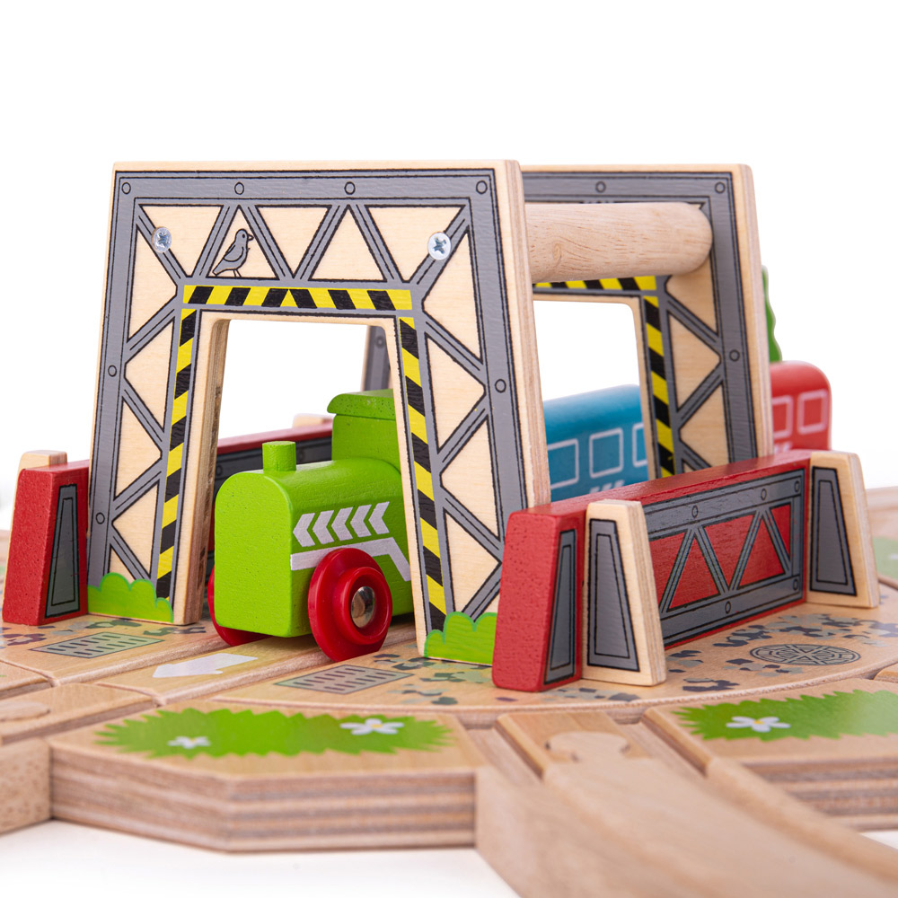 Bigjigs Rail Kids Industrial Turntable Image 3