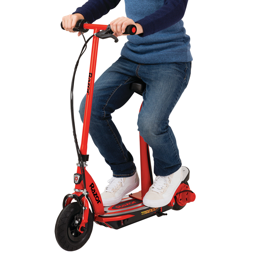 Razor Electric Power Core E100S 24 Volt Red Scooter Image 2