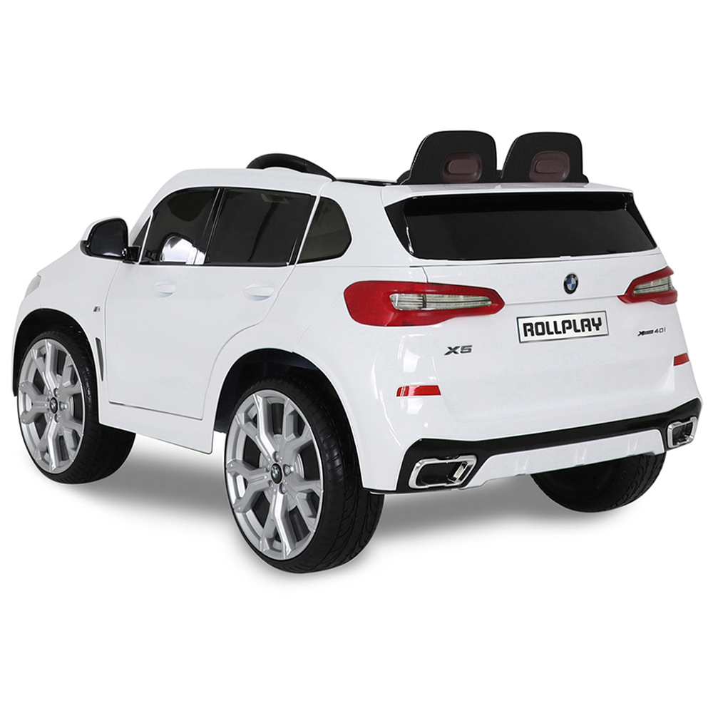 Rollplay BMW X5M Premium Remote Control Car 12V White Image 4