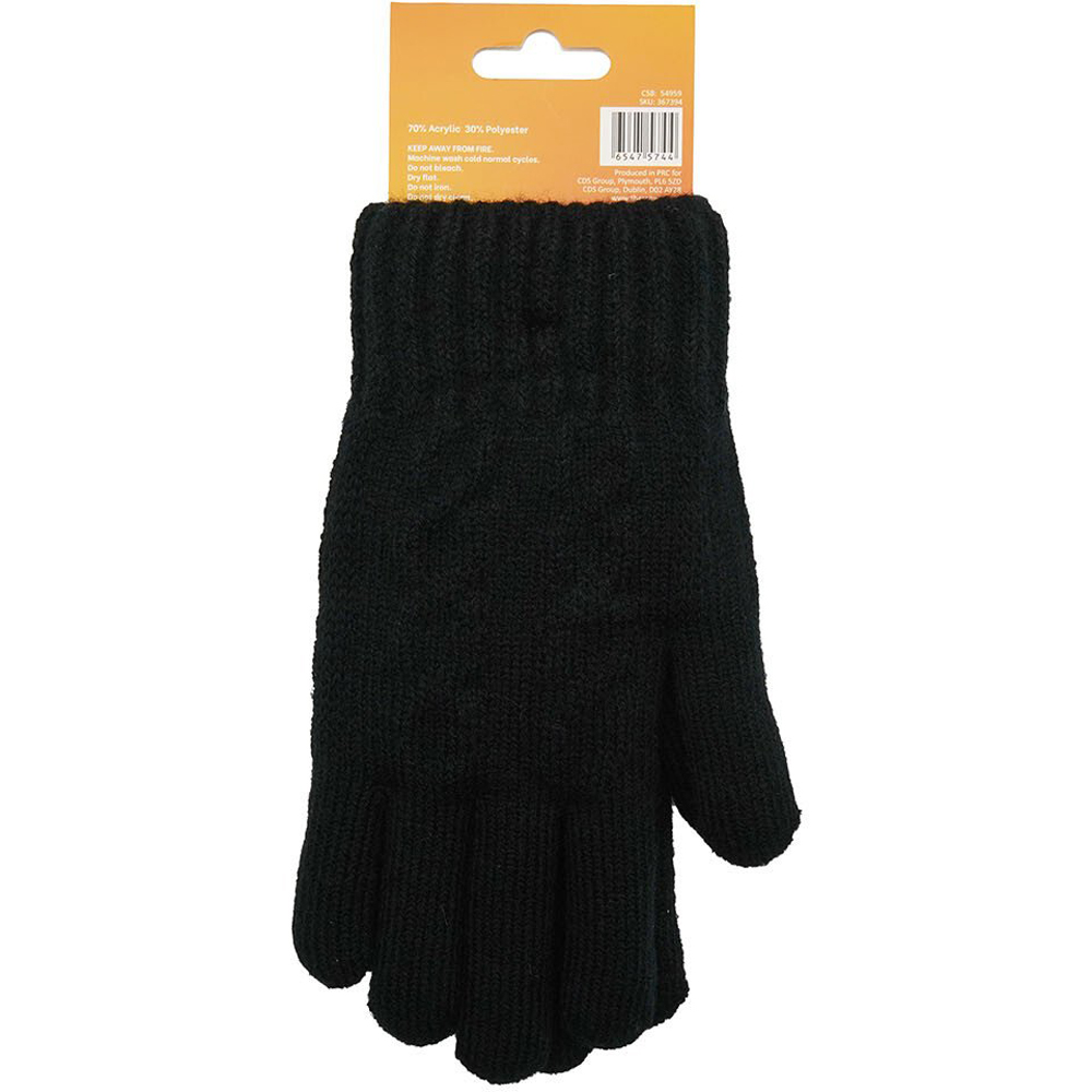 Ladies Assorted Thermal Gloves One Size - Multicolour Image 10