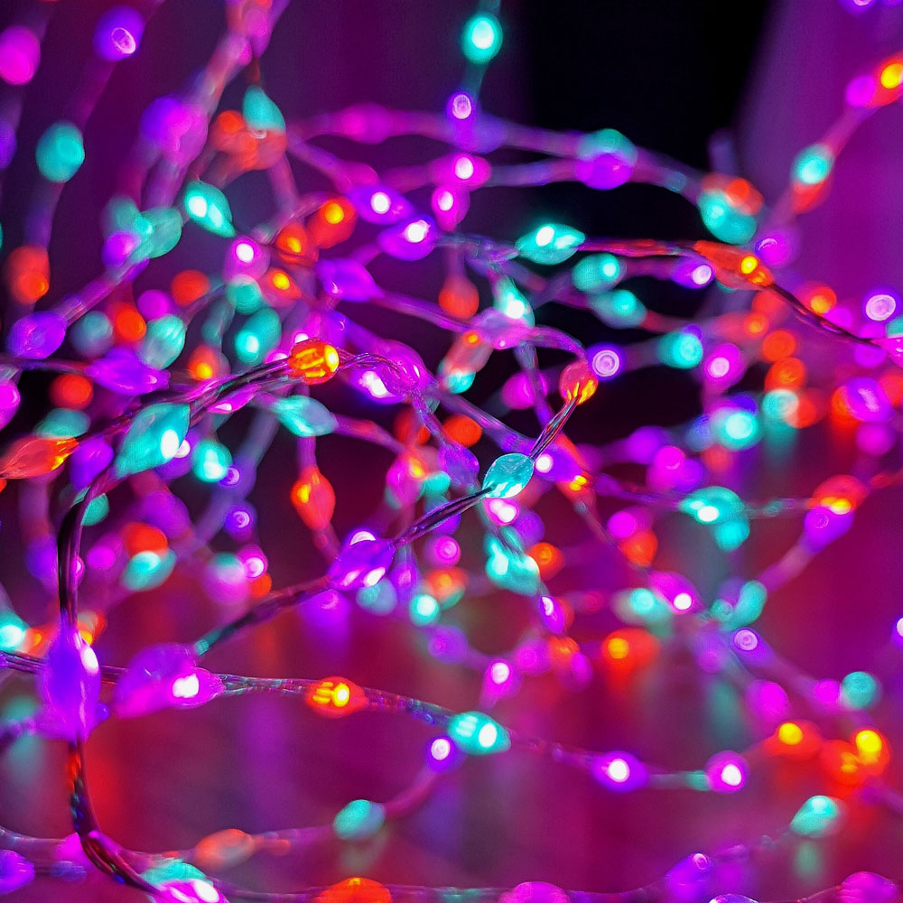 Samuel Alexander 400 Rainbow LED Compact MicroBrights Christmas Lights Image 4
