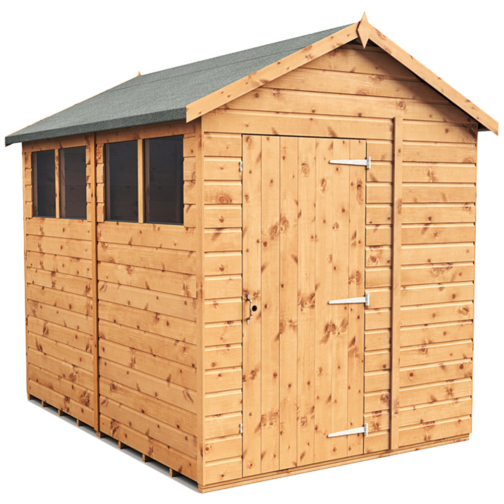 Empire Sheds 6 x 8ft Tongue and Groove Wooden Apex Garden Shed Image 1