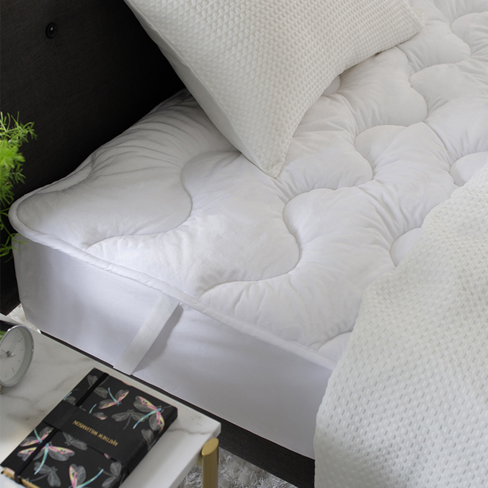 The Lyndon Company Double Velvet Touch Mattress Enhancer Image