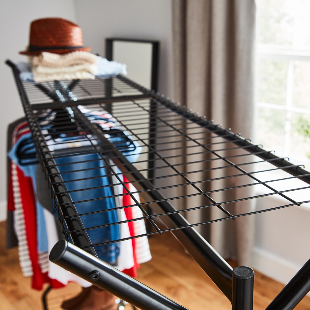 House of Home Heavy Duty Clothes Rail with Two Racks 6 x 5ft Image 2