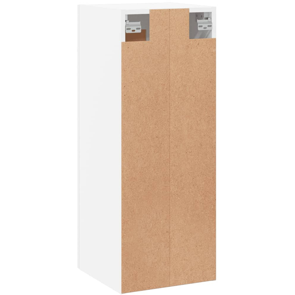vidaXL Single Door White Wall Mounted Cabinet Image 7