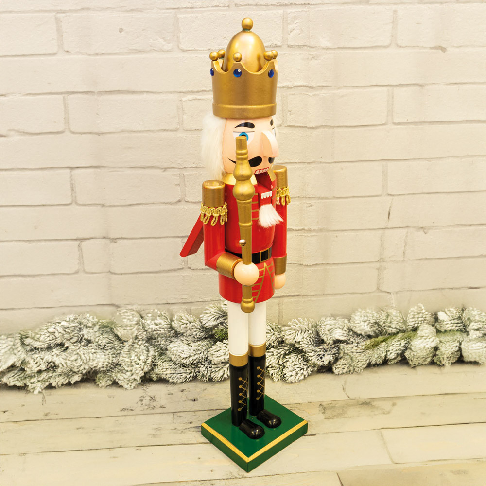 St Helens Red and White Christmas Nutcracker Image 4