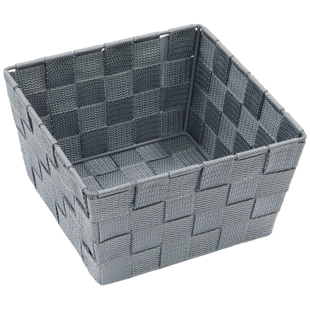 JVL 3L Vichy Square Nylon Storage Basket Image 3