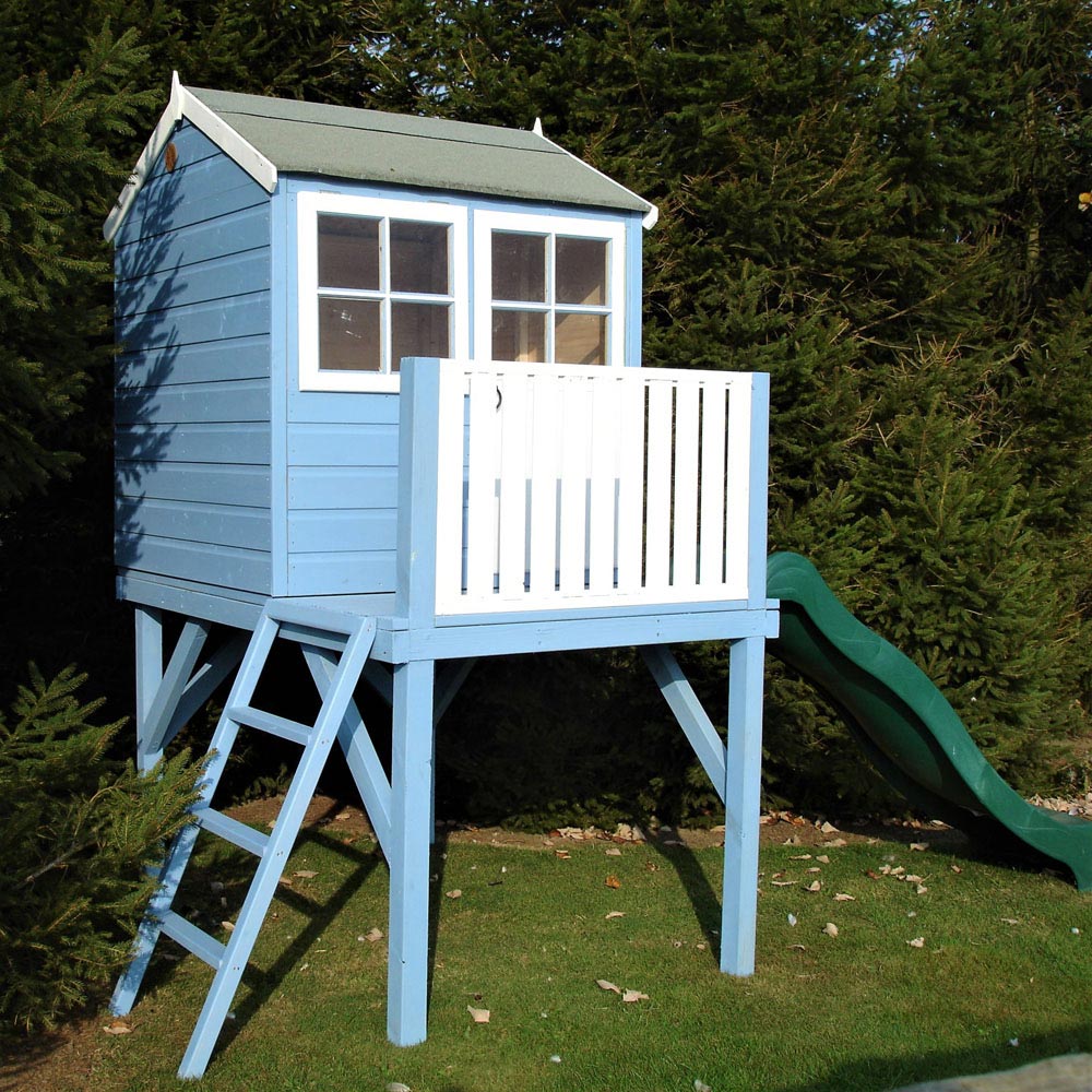 Shire Bunny Playhouse with Platform 4 x 4ft Image 2