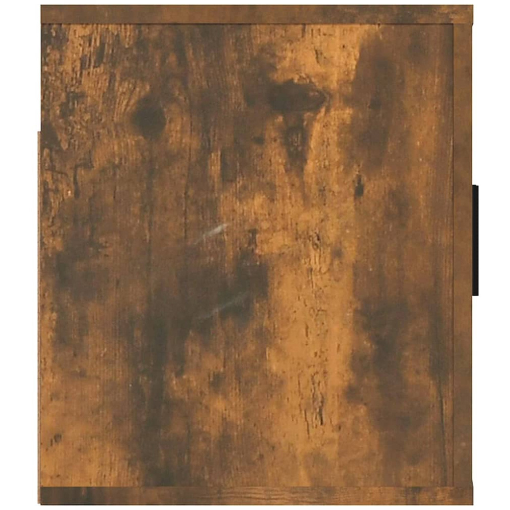 vidaXL 2 Door Smoked Oak Wall Mounted TV Cabinet Image 7