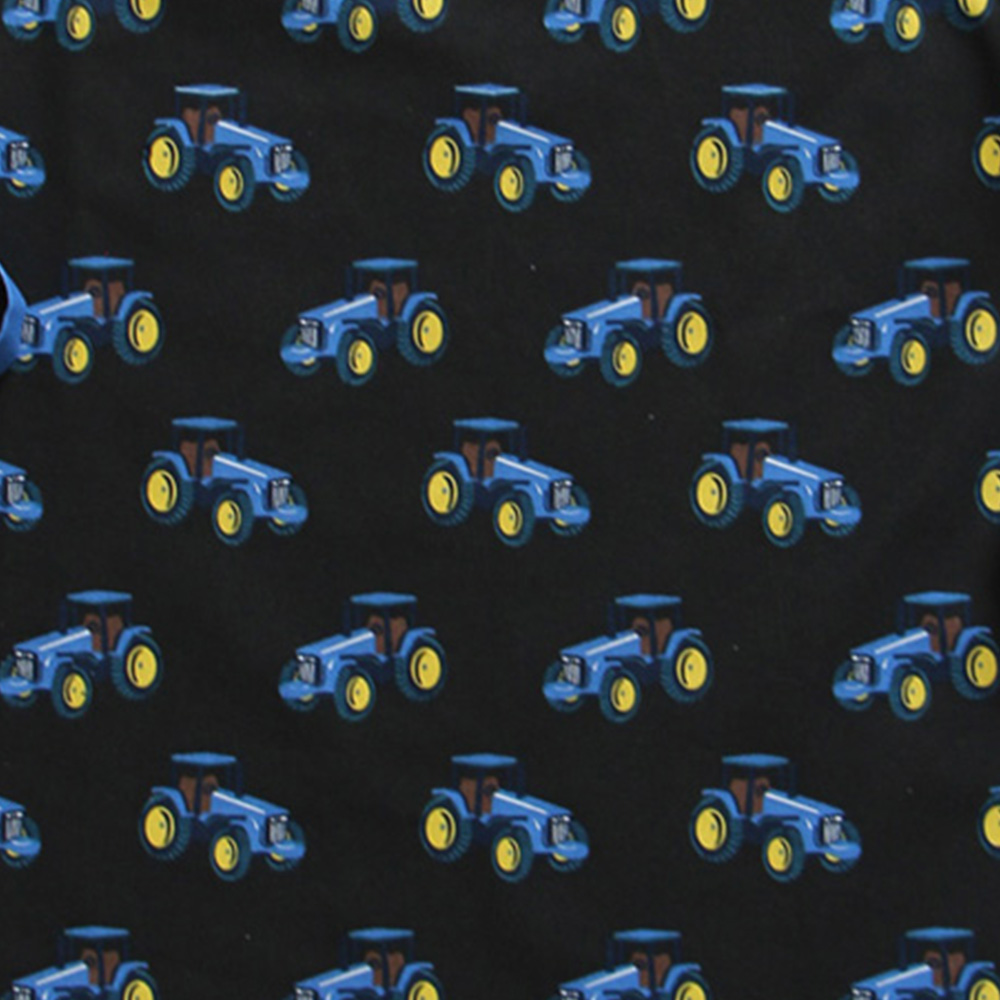 Highlands Homeware Bernie Tractor Cotton Apron Blue Image 3