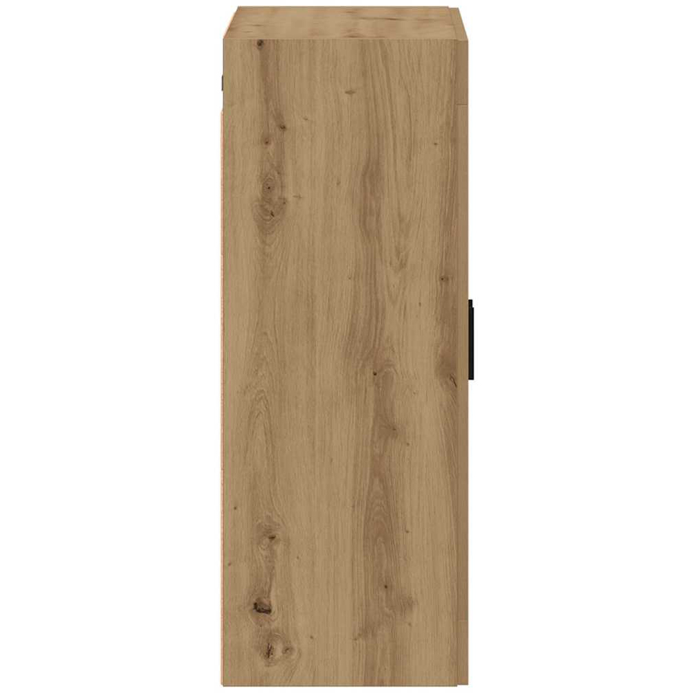 vidaXL 2 Door Oak Wooden Wall-Mounted Cabinet Image 5