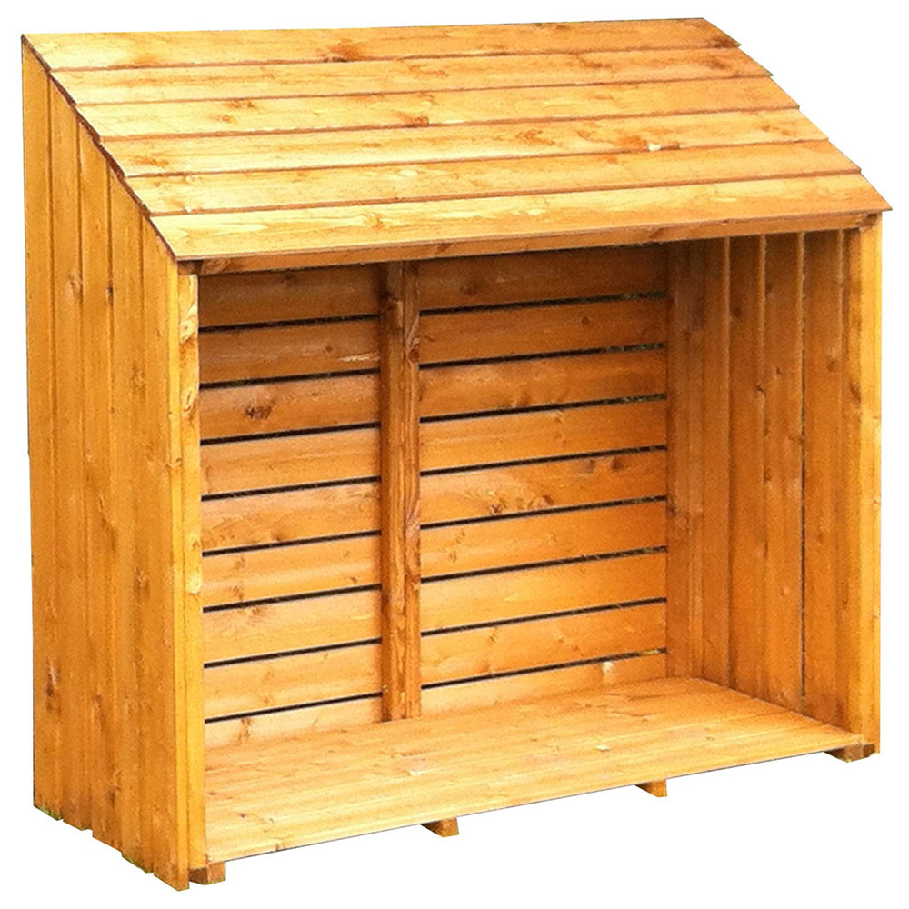 Shire 4.1 x 1.1ft Small Log Store Image 1