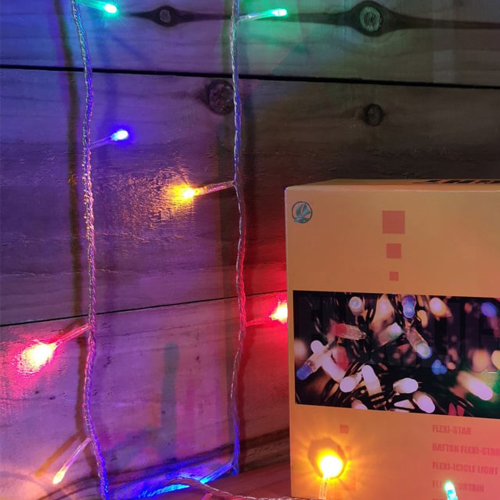 Samuel Alexander Multi Coloured LED Connectable Christmas String Lights 8m Image 3