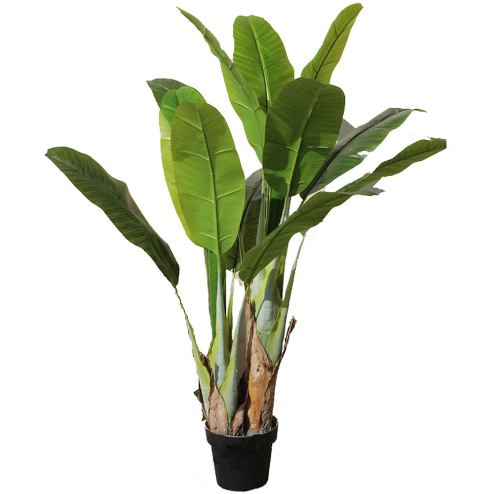 Botanik Artificial Banana Tree in Pot 4ft Image 1