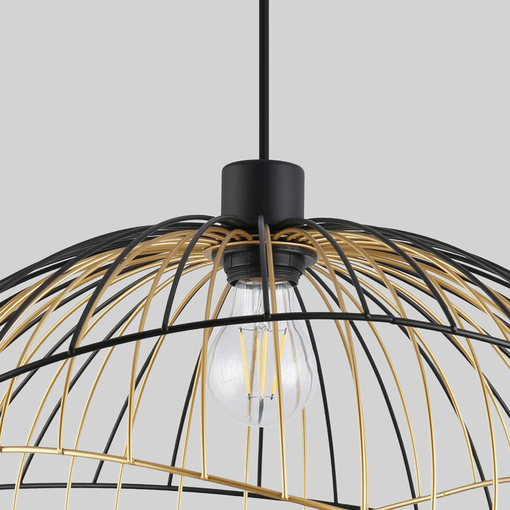 Dillon Black Shade Black and Gold Image 5