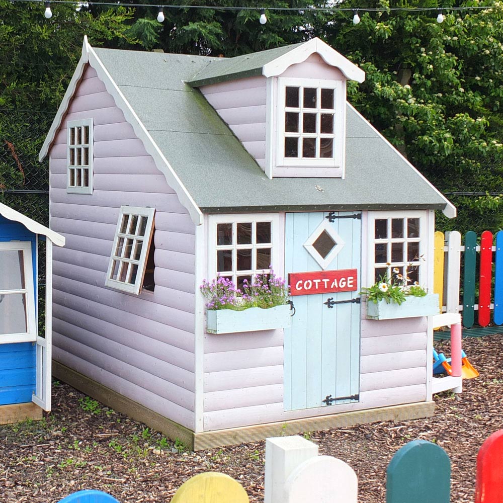 Shire Cottage Shiplap Playhouse 8 x 6ft Image 8