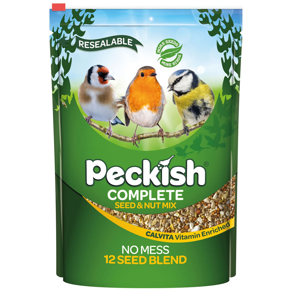 Peckish Wild Bird Complete Seed and Nut Mix 2kg Image 1