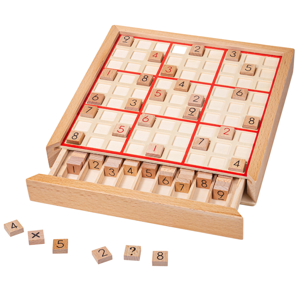 Bigjigs Toys Sudoku Game Wood Image 1