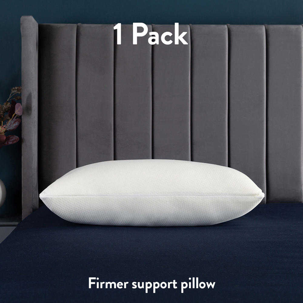 Slumberdown White Memory Plus Firm Pillow Image 6