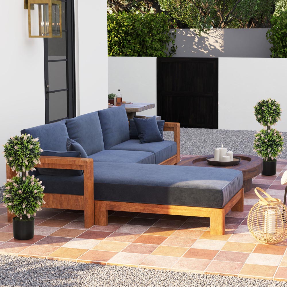 Portland Pink Lavender Flower Artificial Plant in Pot 2 Pack Image 4