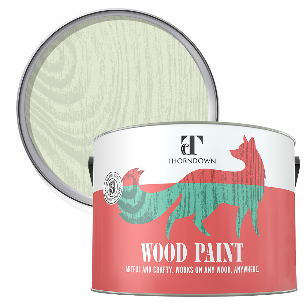 Thorndown Green Hairstreak Satin Wood Paint 2.5L Image 1