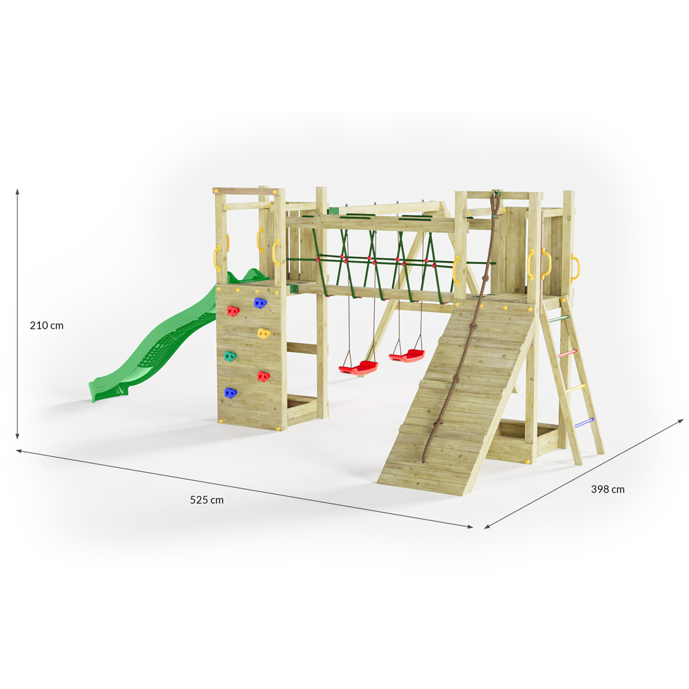 Shire Kids Maxi Fun Tower with Double Swing Image 8