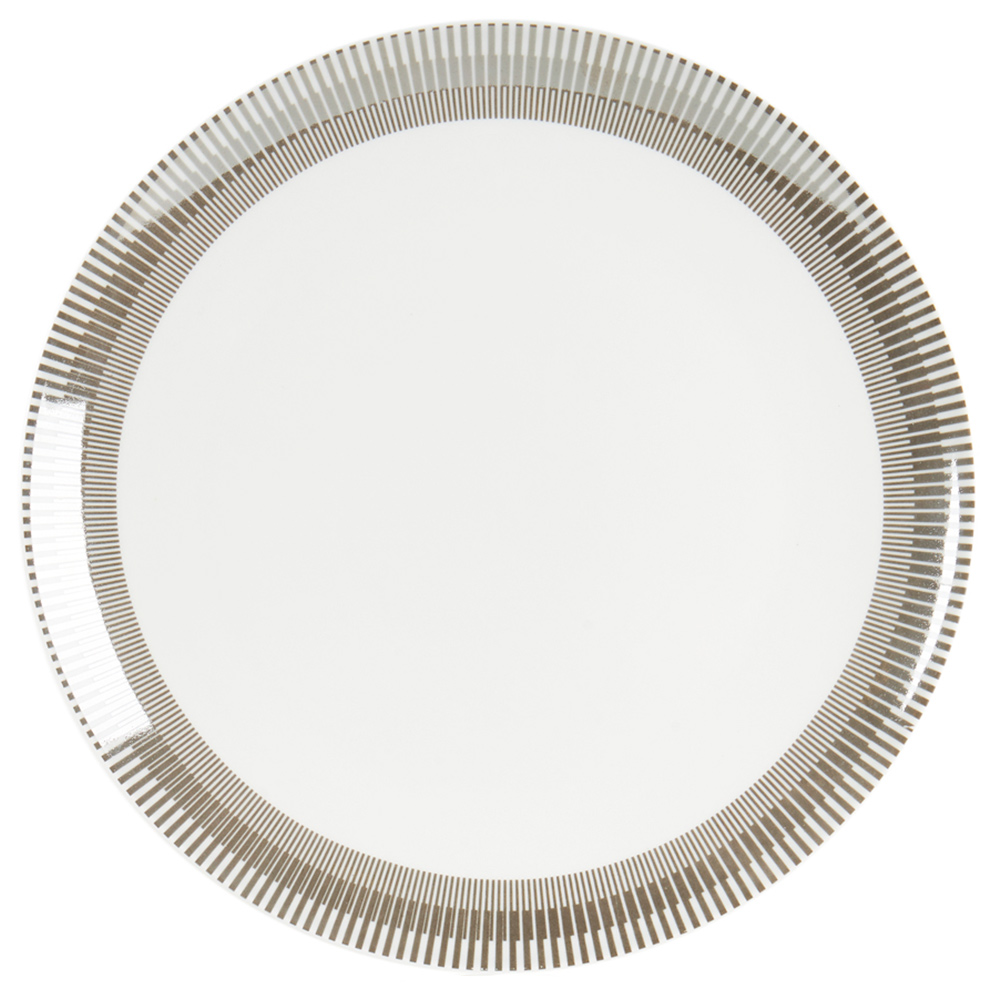 Sabichi Silver Stripe 12 Piece Dinner Set Image 4