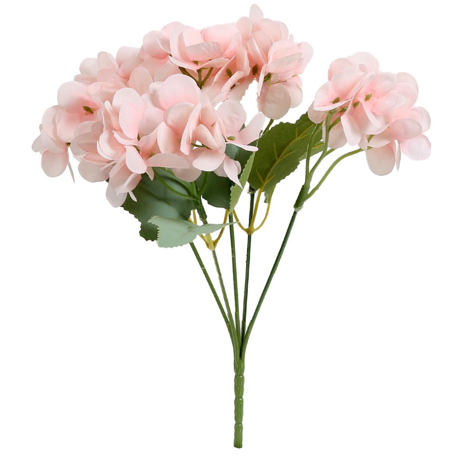 Pink Small Hydrangea Pick Image