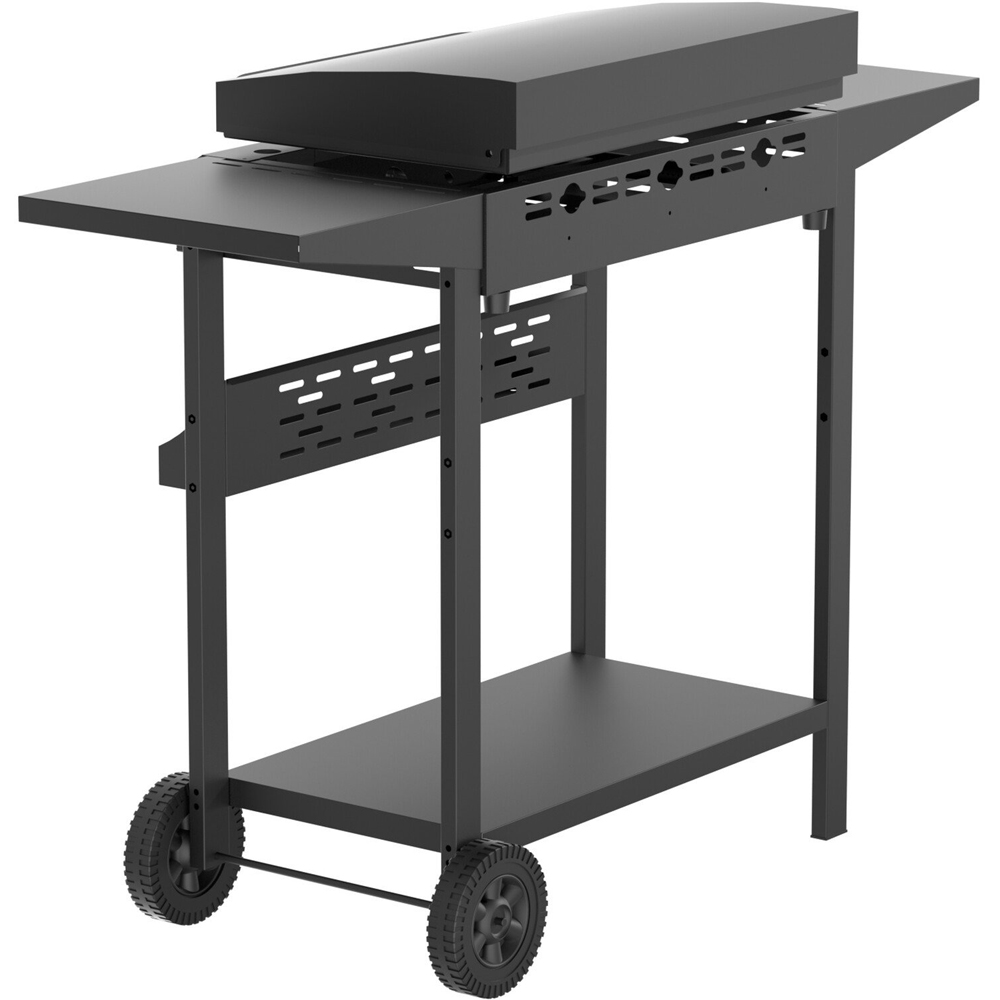 Black Columbus 3 Burner Plancha Image 3